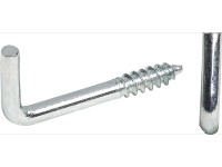 LUX Hák na upínacie tyče priemer 2 mm x 25 mm pozinkovaný, 20 ks LUX Hák na upínacie tyče priemer 2 mm x 25 mm pozinkovaný, 20 ks