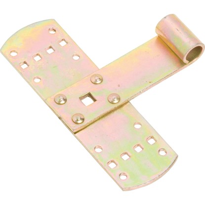 Krížový pásový záves žlto pozinkovaný 165 mm x 50 mm