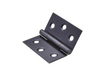 Hettich Kĺbové závesy, oceľ, čierna, 40 x 40 x 1 mm, 2 ks