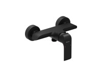 RAVAK Sprchová nástenná batéria Flat Black FL 032.20BL, rozteč 150 mm