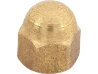 LUX-TOOLS Uzavretá matica mosadzná M5, pr. 8 mm, 8 ks