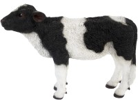 Dekoratívna figúrka stojaceho teliatka 37 cm