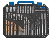 LUX Súprava vrtákov, bitov, hmoždiniek a skrutiek, 400 dielov