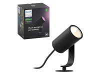Philips Hue Exteriérové 1bod LED svietidlo Lily Outdoor, čierna - základ. sada
