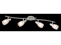 GLOBO Stropné svietidlo ROY, 4x E14, chróm, 81 x 9 x 19 cm