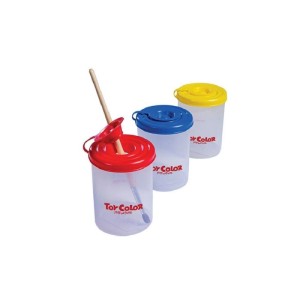 Toy Color Kelímok na vodu s viečkom, rôzne farby, 1 ks,