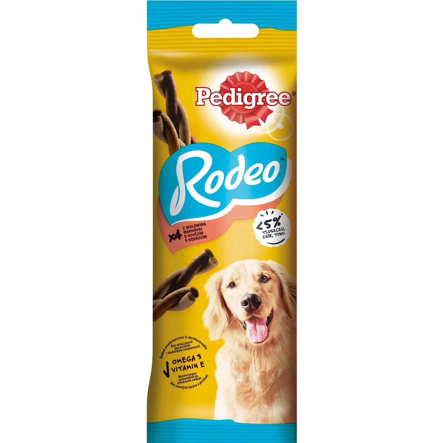 E-shop Pedigree Maškrta pre psov Rodeo 70 g