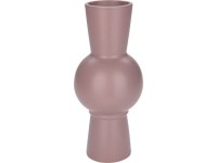 Váza keramická ružová