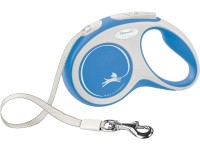 Flexi Vôdzka navíjacia pásová New Comfort, veľkosť S, 5 m, modrá