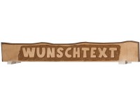 Weka Tabuľka s ručne vyrezávaným nápisom pre záhradné domčeky, masívne drevo