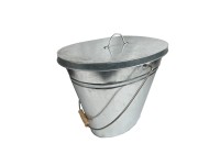 M.A.T. Nádoba na popol strieborná 20 l