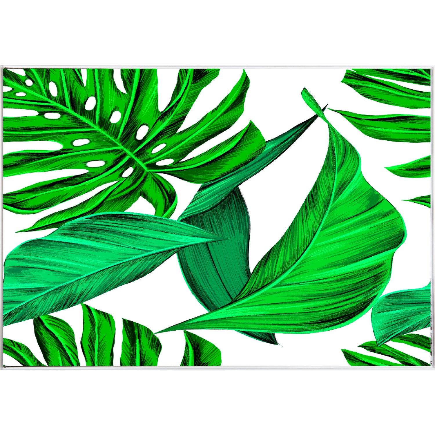 E-shop Bondecor Zarámovaný obraz Shadow Moderna 59 x 84 cm