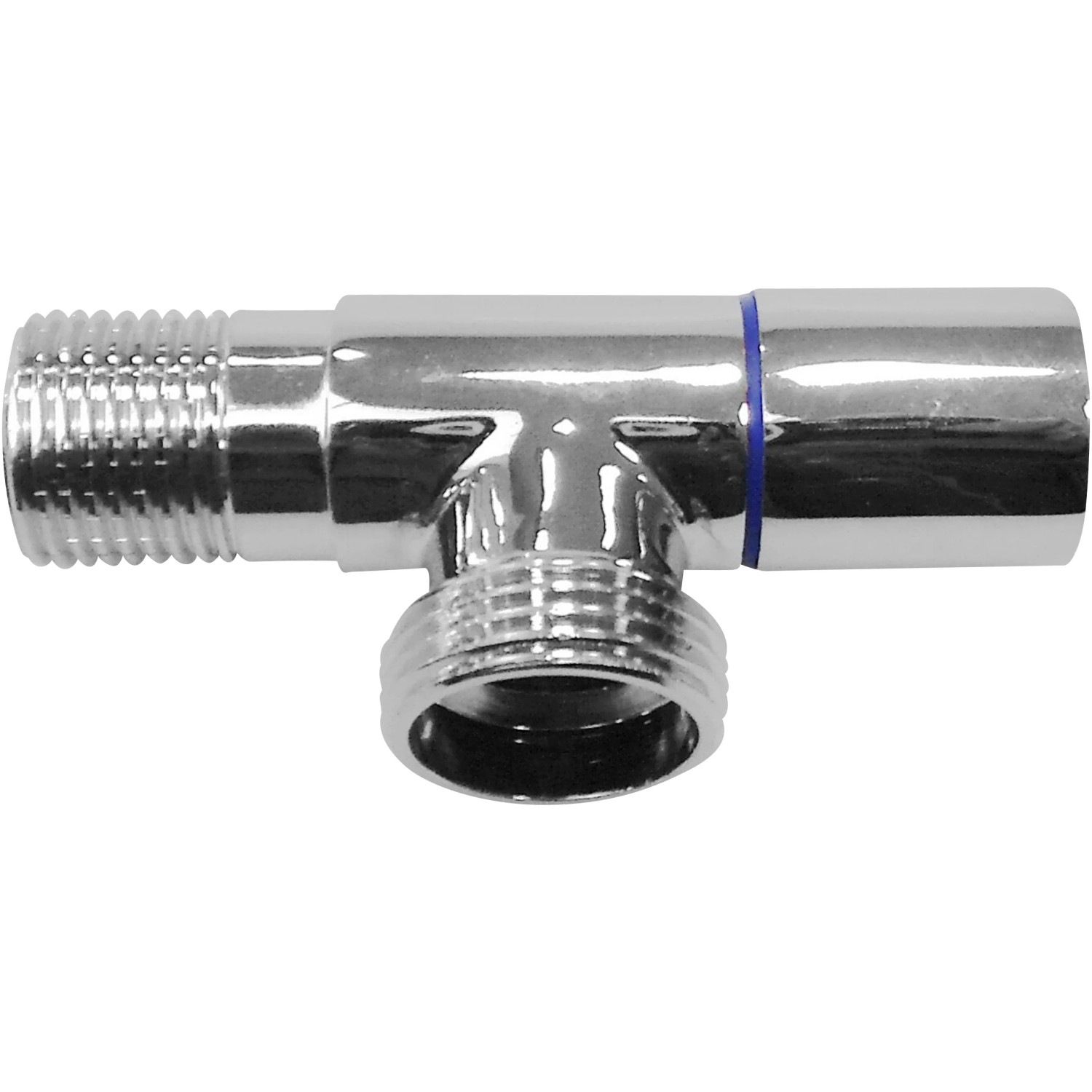 E-shop Fanski Práčkový rohový ventil AP009 1/2" x 3/4" modrý