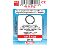 Súprava gumových O krúžkov, 20 ks