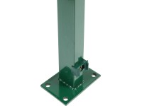 Plotové stĺpiky s navarenou základovou nosnou pätkou 89 cm zelené