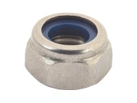 LUX-TOOLS Šesťhranná poistná matica pozinkovaná M10, pr. 17 mm -na váhu