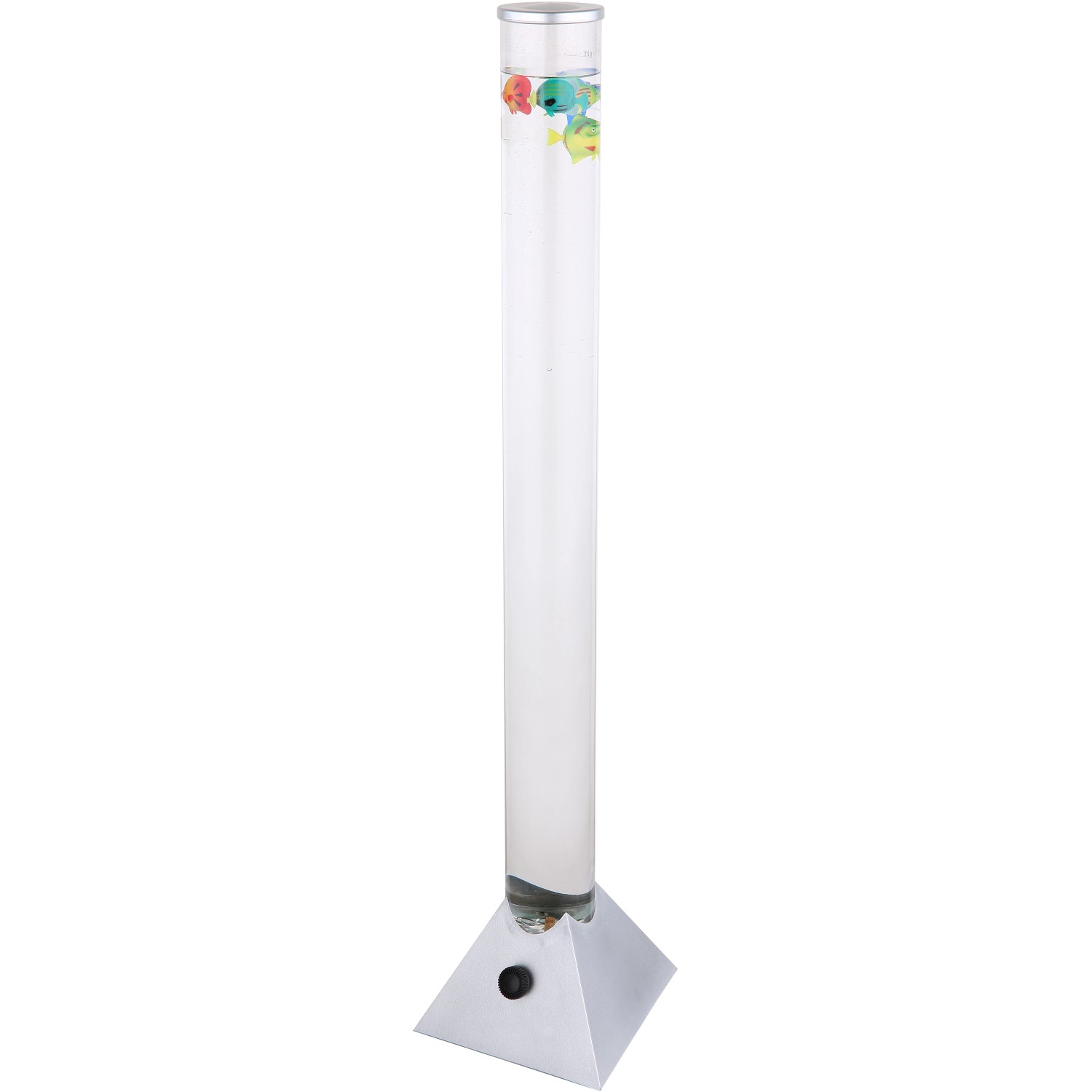 E-shop GLOBO LED stojaca lampa MENDOZA 0,06 W, 4 lm, RGB, 190 x 190 x 900 mm