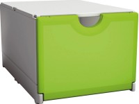Surplus Systems Plusbox, biely, zelené veko, 398 x 266 x 209 mm