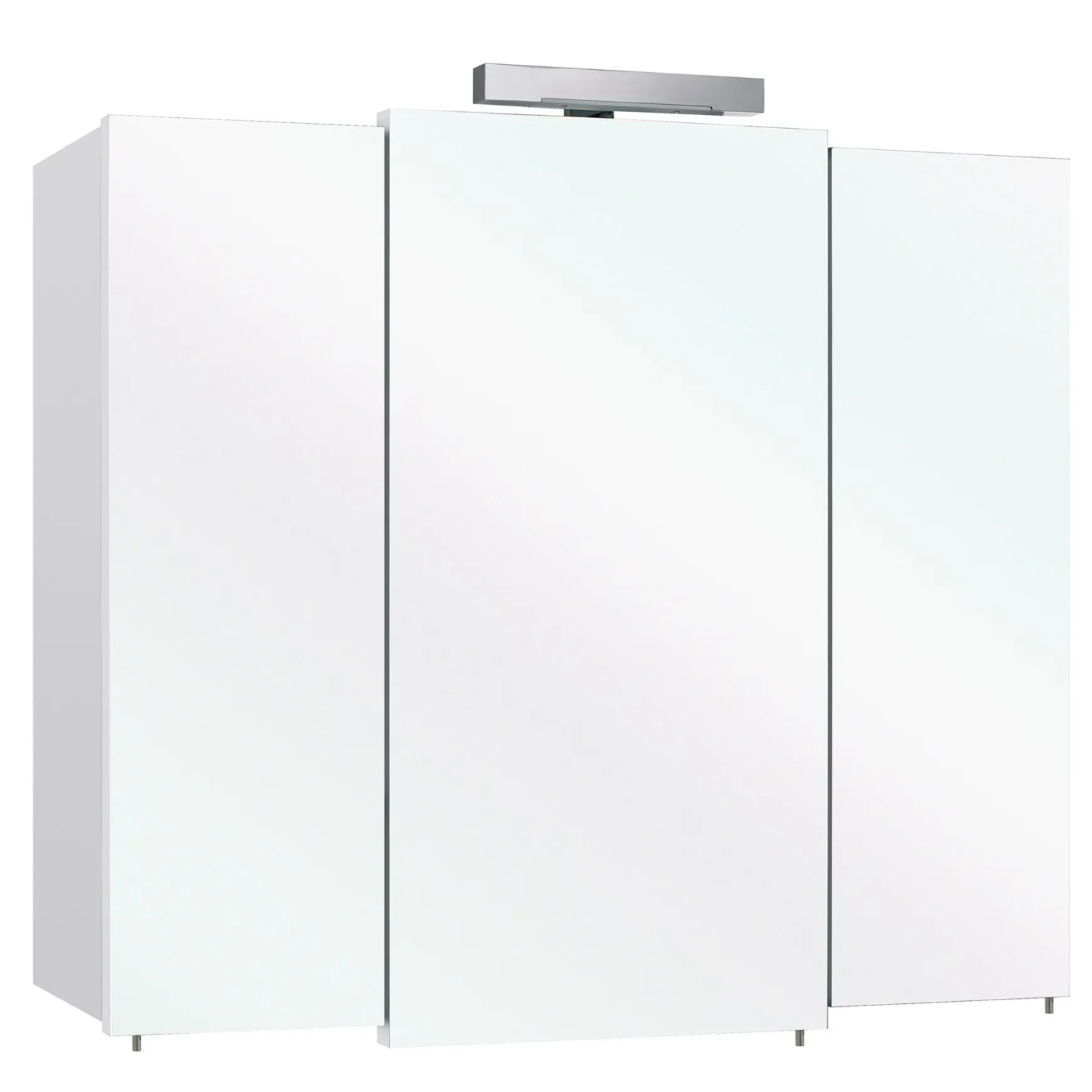 E-shop Pelipal Zrkadlová skrinka s LED osvetlením Quickset 312, biela, 20 x 73 x 83 cm