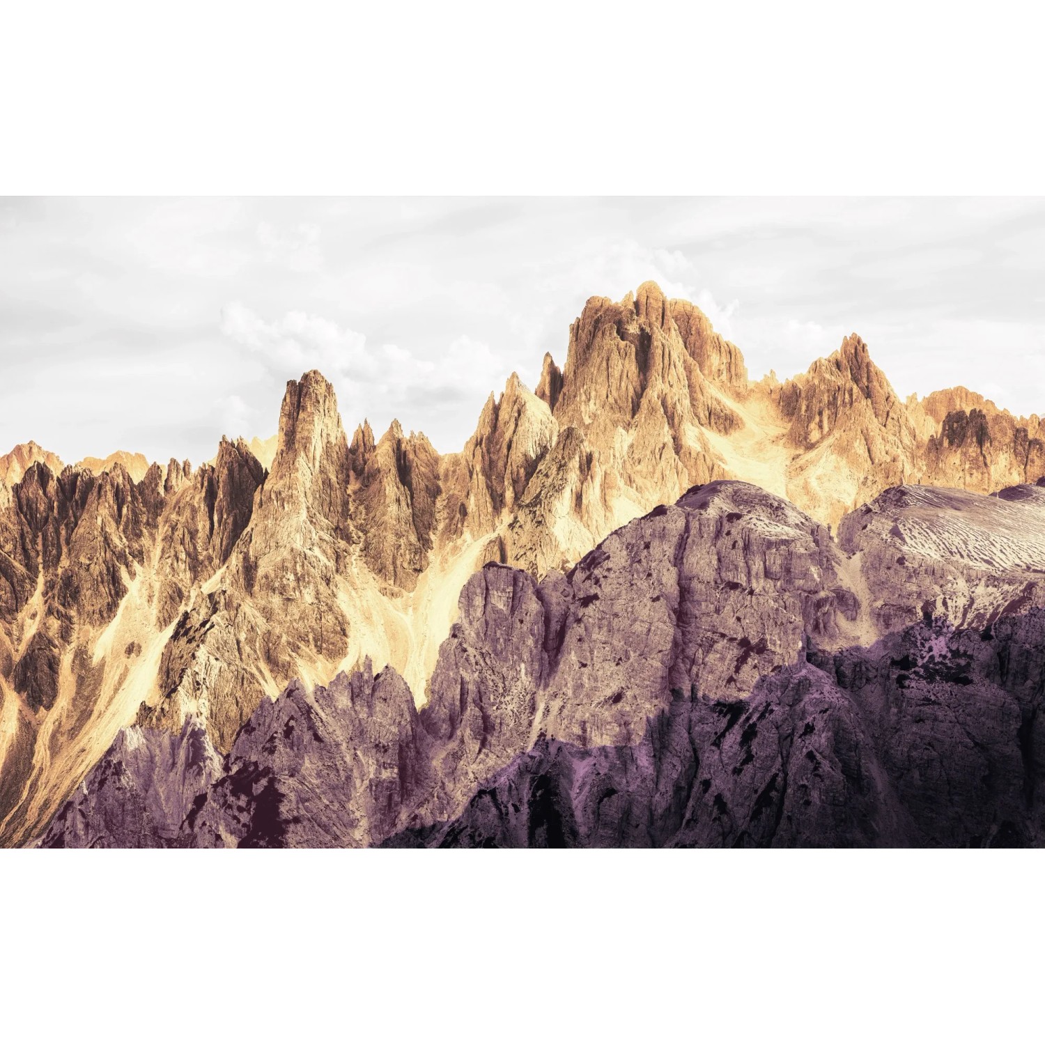 E-shop Komar Vliesová fototapeta Peaks Color 400 x 250 cm