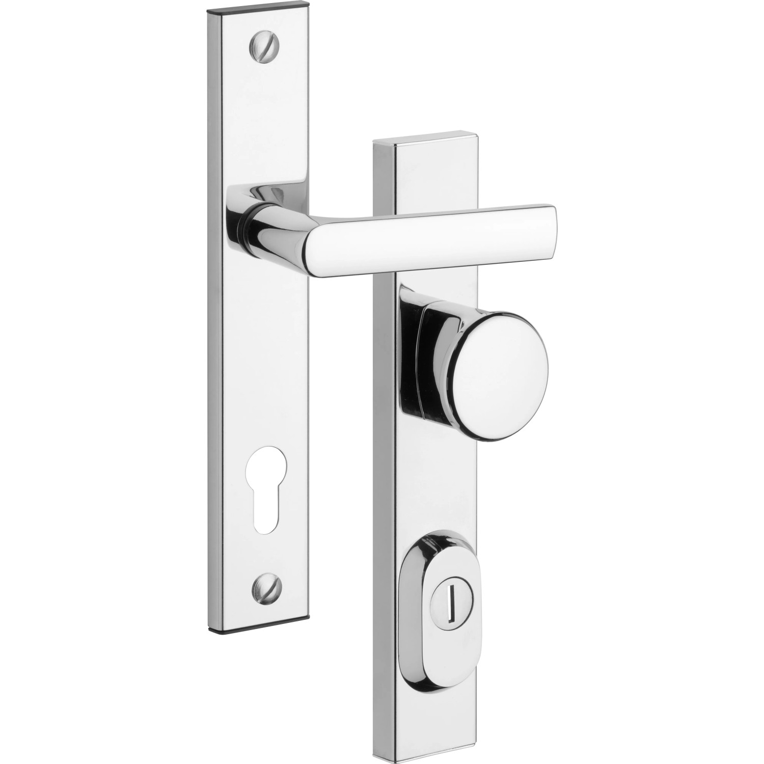 E-shop Rostex Bezpečnostné kovanie kľučka - gombík R1 / 90 mm