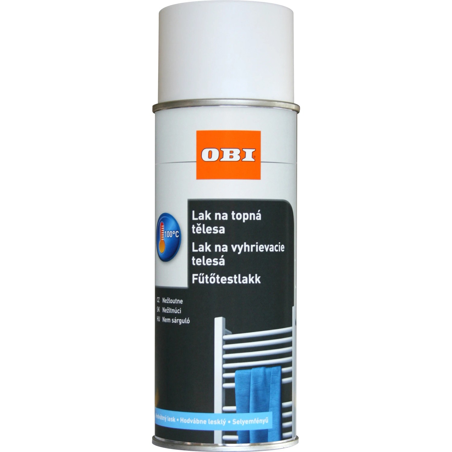 E-shop OBI Lak na radiátory pololesk 400 ml