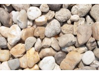 Riečny štrk pestrý 32 - 50 mm 25 kg PE vrece Riečny štrk pestrý 32 - 50 mm 25 kg PE vrece