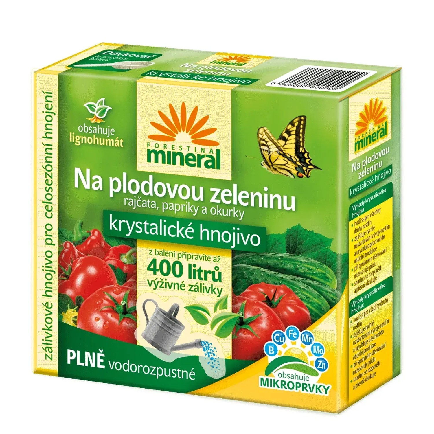 E-shop Forestina Hnojivo kryštalické s lignohumátom na plodovú zeleninu 400 g