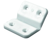 Hettich Rohová spojka, biela, 4 ks, 4 x 40 x 50 mm