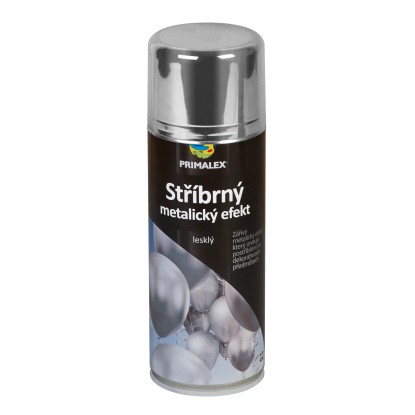 PRIMALEX Farba v spreji metalický efekt strieborný 400 ml
