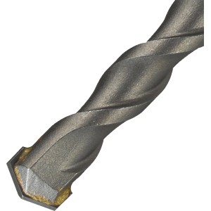 Sivý vrták LUX SDS-Plus, 10 mm, so špirálou do betónu a muriva.