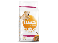 IAMS Granule pre psov SENIOR 7+ LARGE s čerstvým kuracím 3 kg