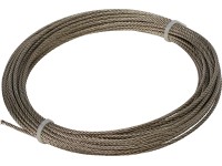 LUX-TOOLS Drôtené lano nerezová oceľ, pr. 2 mm x 10 m