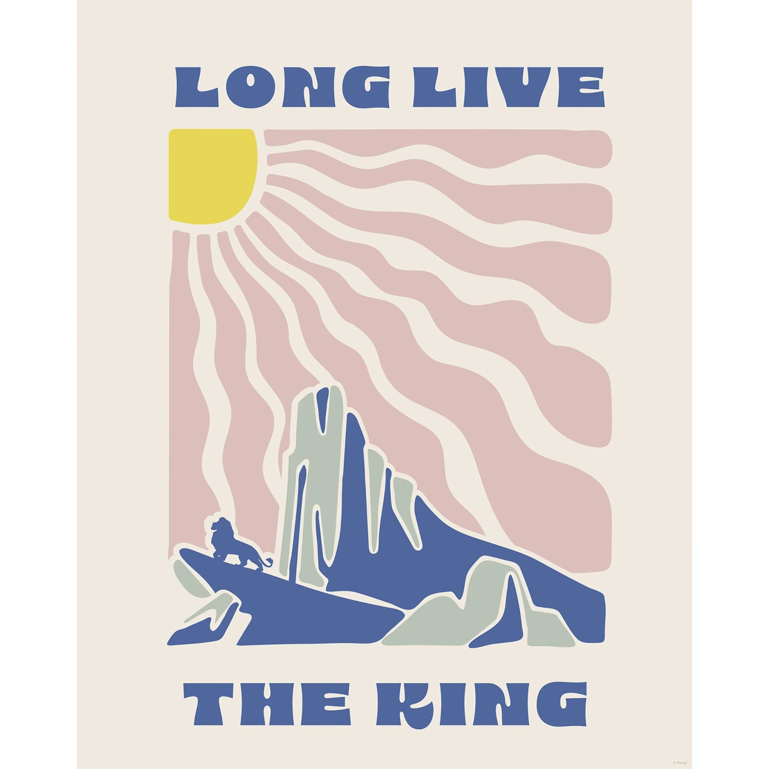 E-shop Komar Plagát Disney Lion King Pride Rock 40 x 50 cm