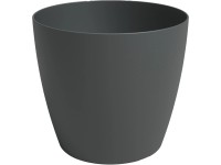Artevasi Kvetináč San Remo s kolieskami, matná antracitová, pr. 42 cm