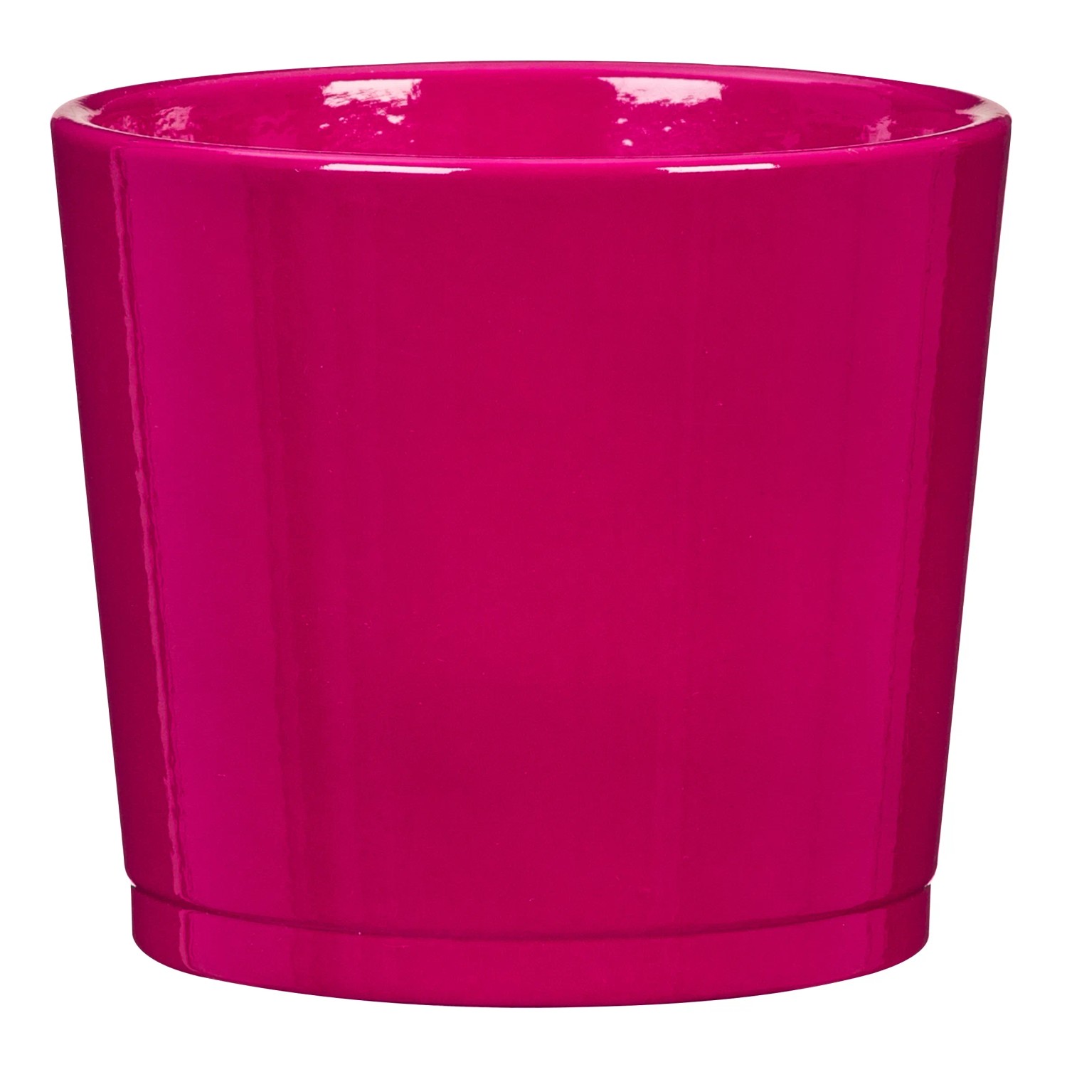 E-shop Scheurich Obal na kvetináč 883 Glossy Ruby, pr. 11 cm