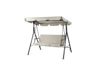 Záhradná hojdačka Hollywood, béžová, 110 x 170 x 160 cm