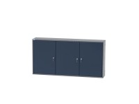 Küpper Nástenná skrinka 70093, 3 dvierka/3 steny/4 police 60 x 120 x 19 cm