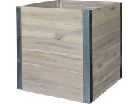 Drevený kvetináč 28 cm x 28 cm x 28 cm