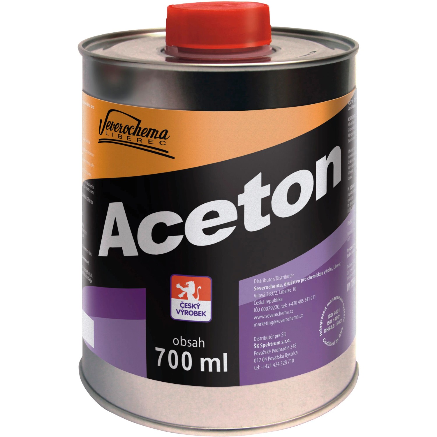 E-shop Severochema Acetón 700 ml