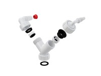 Alcadrain Dvojité kolienko G1