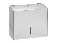 Bemeta Zásobník papierových utierok HOTEL nerez strieb. matný 280 x 245 x 105 mm