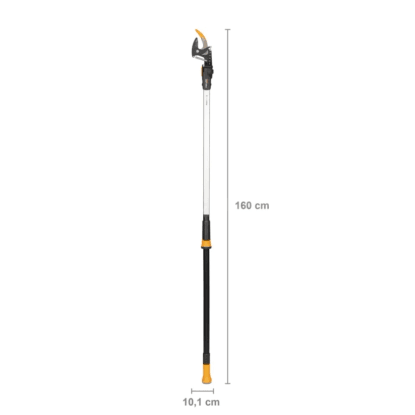 Fiskars PowerGearX UPX82 bypassové nožnice na konáre, výsuvné do 3,5 m, na prerezávanie stromov.