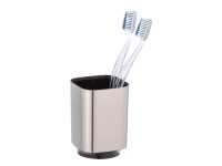 Wenko Pohár na zubné kefky Auron strieborný plastový 7 x 10 x 7 cm Wenko Pohár na zubné kefky Auron strieborný plastový 7 x 10 x 7 cm