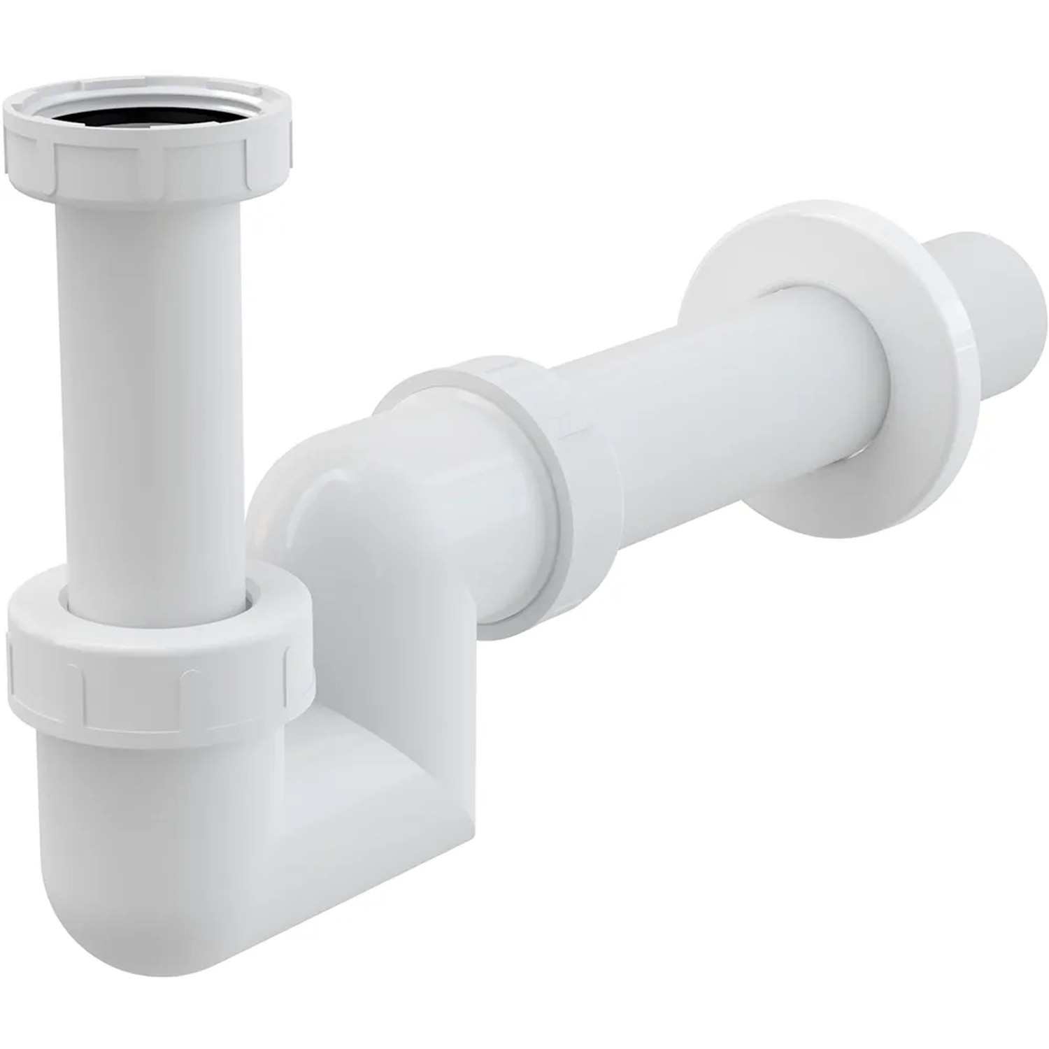 E-shop Alca Sifón umývadlový/bidetový A45F-DN40 s prevl. maticou 5/4", DN 40