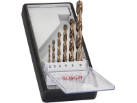 Bosch Súprava vrtákov do kovu Pro Robust Line HSS-Co, 6-dielna