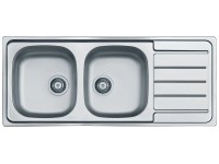 Alveus Nerezový drez Line 100, 116 x 50 cm
