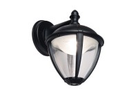 Lutec Vonkajšia nástenná lampa UNITE LED čierna