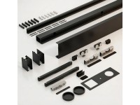 Doorlegro Kovanie pre posuv. dvere EasySlide 65 - Komfort (max. 65kg), striebor.