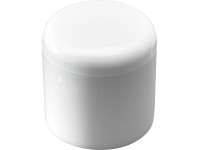 Hettich Plastové krytky okrúhlych nábytkových nôh, biela, 4 ks, pr. 18 mm